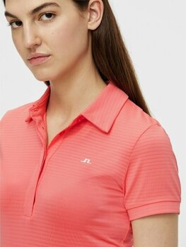 Chemise polo J.Lindeberg Sue Tropical Coral XS - 4