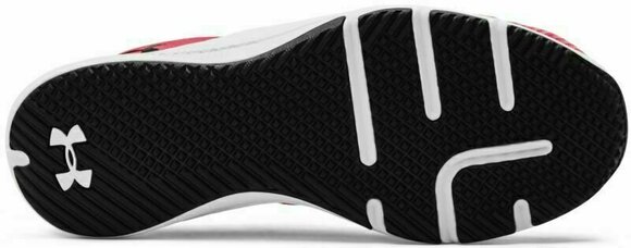 Fitnessschuhe Under Armour Charged Engage Red/Halo Gray/Black 8 Fitnessschuhe - 4