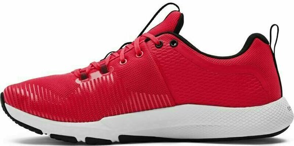 Fitness-sko Under Armour Charged Engage Red/Halo Gray/Black 9.5 Fitness-sko - 3