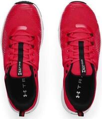 Fitness Shoes Under Armour Charged Engage Red/Halo Gray/Black 10 Fitness Shoes - 4