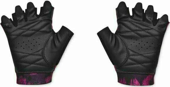 Fitness Gloves Under Armour Graphic Training Pink Quartz/Black XS Fitness Gloves - 2