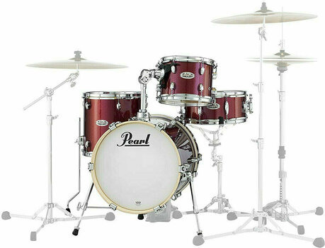 Акустични барабани-комплект Pearl MDT764P-C704 Midtown Cherry Glitter-Black - 2