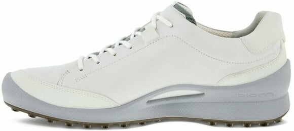 Golfijalatsid meestele Ecco Biom Hybrid Mens Golf Shoes White/Silver Metallic/White 42 - 3