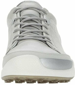 Golfijalatsid meestele Ecco Biom Hybrid Mens Golf Shoes Concrete/Silver Metallic/Concrete 44 - 6