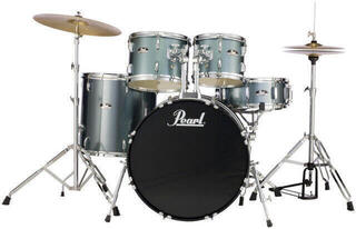 Akustická bicí sada Pearl RS585C-C706 Roadshow Charcoal Metallic Akustická bicí sada - 1