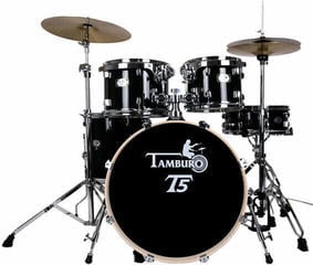 Dobszett Tamburo T5S22 Black Sparkle Dobszett - 2