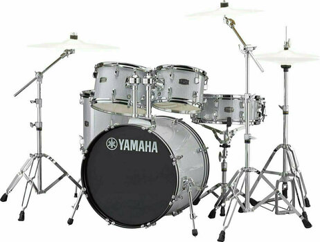 Akustik-Drumset Yamaha RDP0F5SLGSET Rydeen Silver Glitter - 2