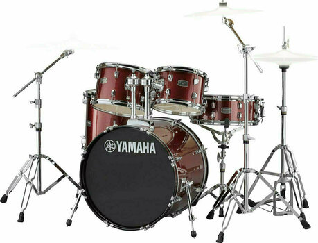 Akustik-Drumset Yamaha RDP0F5BGGSET Rydeen Burgundy Glitter - 2