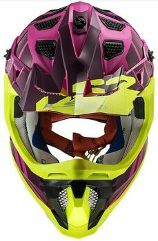 Kiiver LS2 MX470 Subverter Troop Matt Pink H-V Yellow S - 6