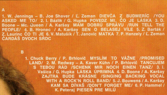 Vinyl Record Karol Duchoň - Čardáš Dvoch Sŕdc (LP) - 5