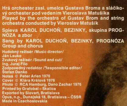 Vinyl Record Karol Duchoň - Čardáš Dvoch Sŕdc (LP) - 6