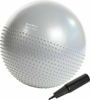 Aeroobikapall HMS YB03 Massage Gymnastic Ball Light Grey 65 cm - 2