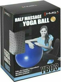 Aeroobikapall HMS YB03 Massage Gymnastic Ball Light Grey 65 cm - 6