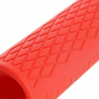 Kang, rööbaspuu HMS FG02 Silicone Handle for Weightlifting Bar Red - 3