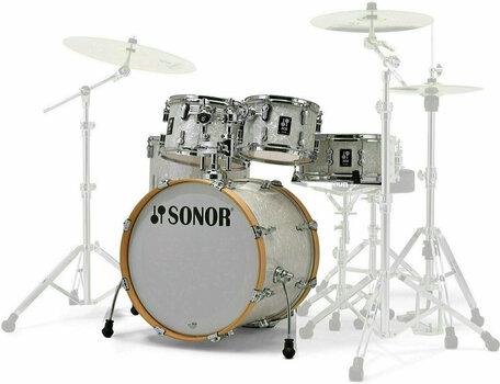 Zestaw perkusji akustycznej Sonor AQ2 Studio White Pearl - 2