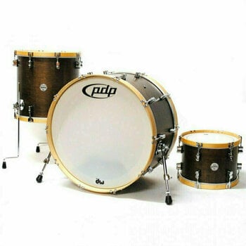 Akustik-Drumset PDP by DW Concept Classic Wood Hoop Natural-Walnut-Stain - 2