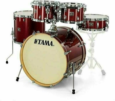 Akustik-Drumset Tama CK52KRS-DRP Superstar Classic Dark Red Sparkle - 3
