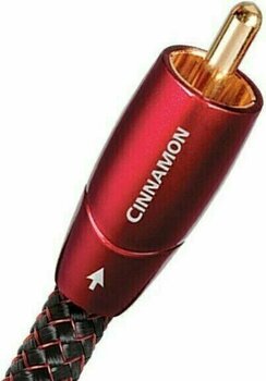 Hi-Fi koaksialkabel AudioQuest Cinnamon 3 m Rød Hi-Fi koaksialkabel - 3