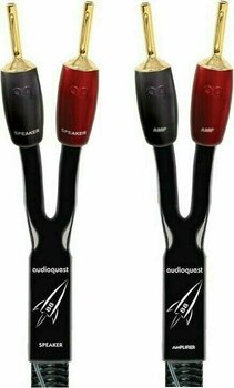 Hi-Fi højttaler kabel AudioQuest Rocket 44 3 m Grå Hi-Fi højttaler kabel - 4