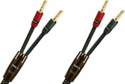 Hi-Fi Speaker cable
 AudioQuest Type 5 3,0m FR BFAS - 3