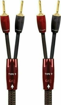 Cable para altavoces Hi-Fi AudioQuest Type 9 3 m Negro Cable para altavoces Hi-Fi - 3