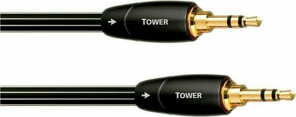 Hi-Fi AUX kabel AudioQuest Tower 0,6m 3,5mm - 3,5 mm - 2
