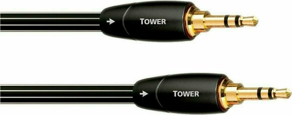 Hi-Fi AUX kabel AudioQuest Tower 1,5m 3,5mm - 3,5mm - 2