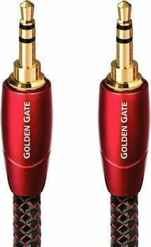 Hi-Fi AUX-kabel AudioQuest Golden Gate 1,5 m Röd Hi-Fi AUX-kabel - 3