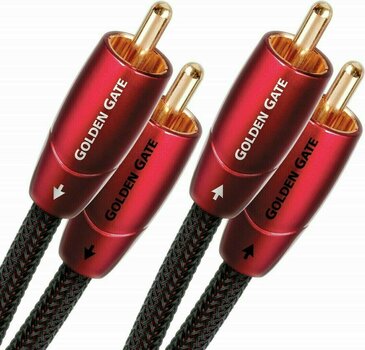 Cable de audio Hi-Fi AudioQuest Golden Gate 1,5 m Rojo Cable de audio Hi-Fi - 3