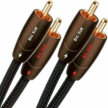 Hi-Fi audiokaabel AudioQuest Big Sur 1,0m RCA - RCA - 3