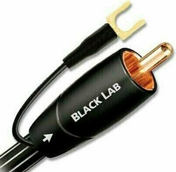 Hi-Fi subwoofer-kabel AudioQuest Black Lab 2 m Sort Hi-Fi subwoofer-kabel - 3