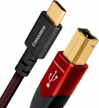 Hi-Fi USB-kaabel AudioQuest USB Cinnamon 0,75m USB B - C - 2
