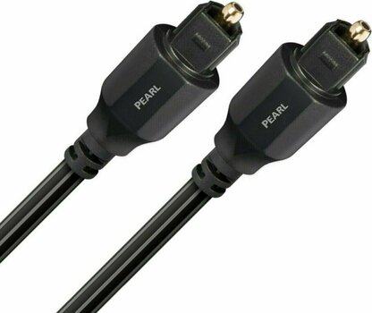 Cable Óptico Hi-Fi AudioQuest Pearl 3 m Negro Cable Óptico Hi-Fi - 3