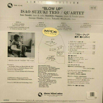 Disque vinyle Isao Suzuki Trio - Blow Up (2 LP) - 2