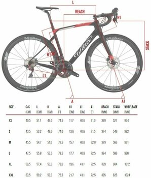Vélo de route Wilier Cento1NDR Shimano Ultegra Di2 RD-R8050 2x11 Black/Red Matt L Shimano - 5