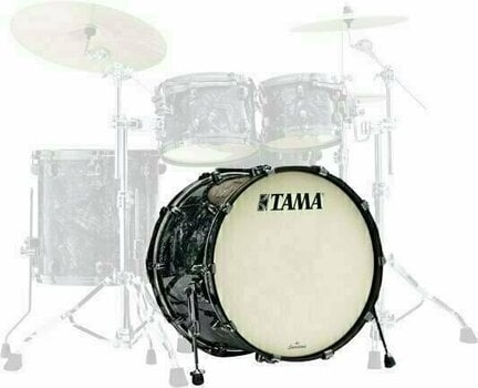 Bass Drum Tama MRB2016MBNCCL Starclassic Maple Charcoal Swirl - 2