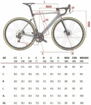 Bicicletă șosea Wilier Filante SLR Shimano Ultegra Di2 RD-R8050 2x11 Velvet Red Glossy M Shimano - 14