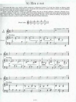 Нотни листи за пиано Böhmová-Grünfeldová-Sarauer Klavírní škola pro začatečníky Нотна музика - 2