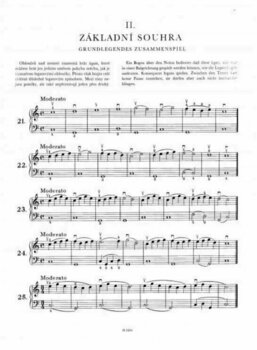 Note za klavijature Havlíček-Machalíčková-Ondruš Škola hry na akordeón Nota - 3