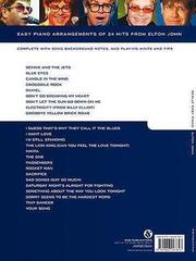 Note Music Sales Really Easy Piano: Elton John Note - 1