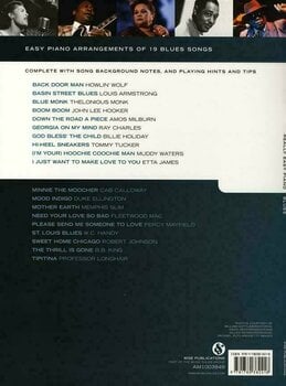 Partitura para pianos Music Sales Really Easy Piano: Blues Music Book - 3