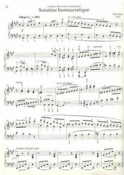 Music sheet for pianos Erik Satie Klavírne skladby 1 Music Book - 3
