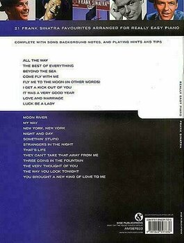 Music sheet for pianos Music Sales Really Easy Piano: Frank Sinatra Music Book - 2