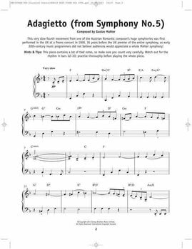 Music sheet for pianos Music Sales Really Easy Piano: Classical Greats Music Book - 2
