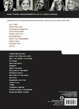 Παρτιτούρες για Πληκτροφόρα Όργανα Adele Really Easy Piano [Updated Edition] Μουσικές νότες - 2