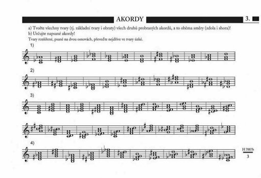 Éducation musicale Jaroslav Kofroň Učebnica harmónie Partition (Déjà utilisé) - 3