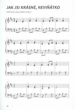 Partitions pour chant solo Radim Linhart Vánoční klavír 1 Partition - 2