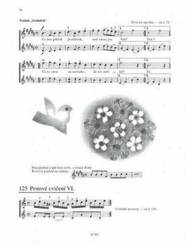 Noten für Streichinstrumente Micka - Micková Škola hry na housle II Noten - 3