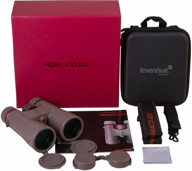 Field binocular Levenhuk Monaco ED 12x50 Binoculars (B-Stock) #951201 (Just unboxed) - 2