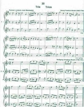 Partituri pentru instrumente de suflat Ladislav Daniel Škola hry na sopránovou zobcovou flétnu 2 Partituri - 3